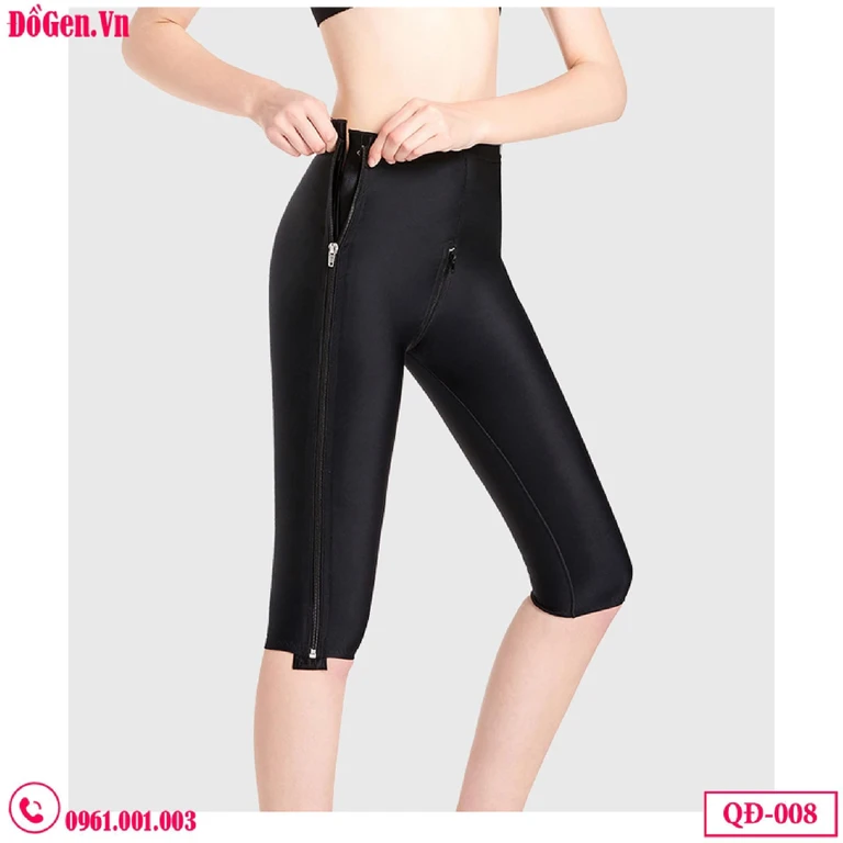 Quần Gen Y Tế Định Hình Sau Hút Mỡ Giai Đoạn 1 Chuẩn Y Khoa | Có Khóa Kéo & Khóa Zip Đáy | Đồ Gen VN