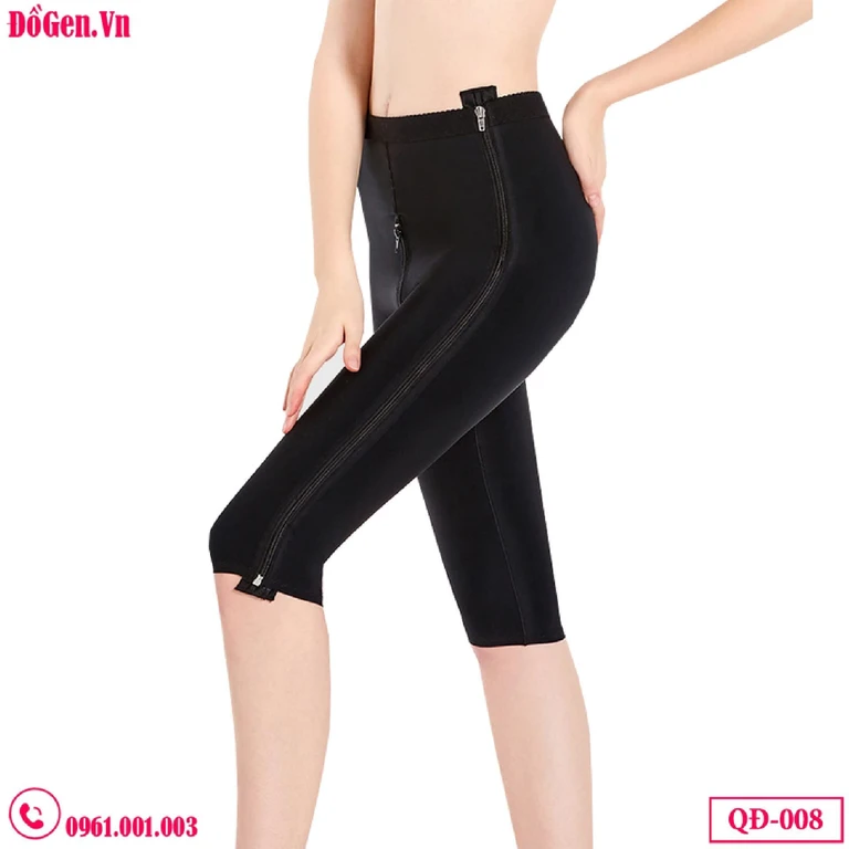 Quần Gen Y Tế Định Hình Sau Hút Mỡ Giai Đoạn 1 Chuẩn Y Khoa | Có Khóa Kéo & Khóa Zip Đáy | Đồ Gen VN