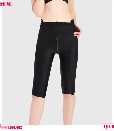 Quần Gen Y Tế Định Hình Sau Hút Mỡ Giai Đoạn 1 Chuẩn Y Khoa QĐ-008 | Có Khóa Kéo & Khóa Zip Đáy | Đồ Gen VN