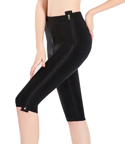 Quần Gen Y Tế Định Hình Sau Hút Mỡ Giai Đoạn 1 Chuẩn Y Khoa QĐ-008 | Có Khóa Kéo & Khóa Zip Đáy | Đồ Gen VN