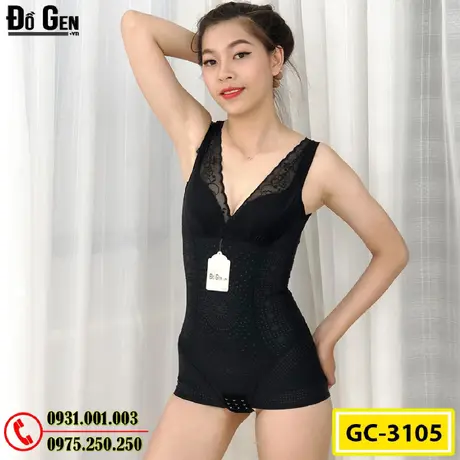 Bộ Đồ Lót Gen Định Hình - Gen Nịt Bụng Thu Gọn Vòng Eo (Cod: GC-3105)