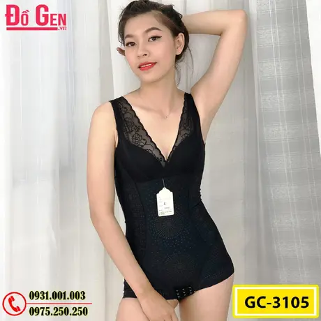 Bộ Đồ Lót Gen Định Hình - Gen Nịt Bụng Thu Gọn Vòng Eo (Cod: GC-3105)