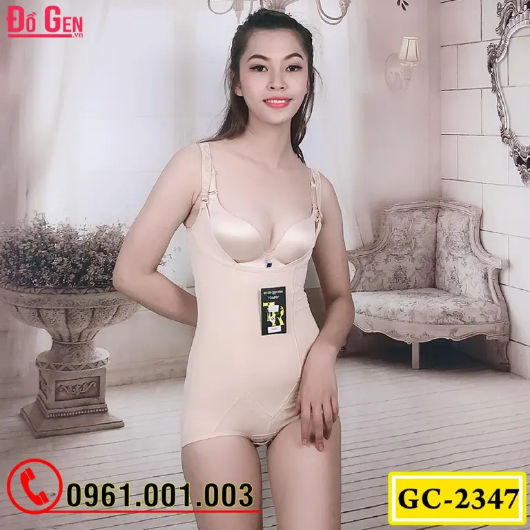 Bộ Đồ Lót Gen Định Hình - Gen Nịt Bụng Thu Gọn Vòng Eo (Cod: GC-2347