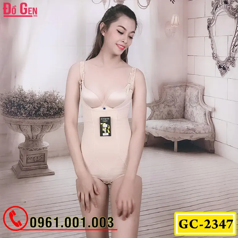 Bộ Đồ Lót Gen Định Hình - Gen Nịt Bụng Thu Gọn Vòng Eo (Cod: GC-2347
