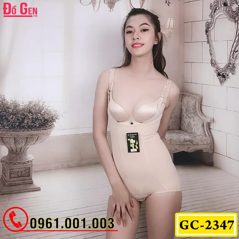 Bộ Đồ Lót Gen Định Hình - Gen Nịt Bụng Thu Gọn Vòng Eo (Cod: GC-2347