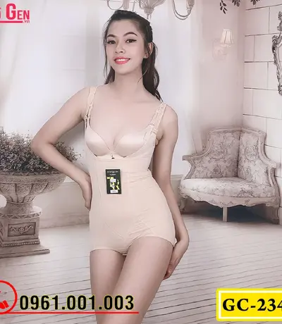 Bộ Đồ Lót Gen Định Hình - Gen Nịt Bụng Thu Gọn Vòng Eo (Cod: GC-2347