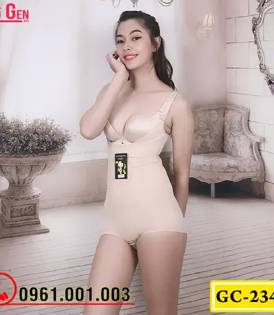 Bộ Đồ Lót Gen Định Hình - Gen Nịt Bụng Thu Gọn Vòng Eo (Cod: GC-2347