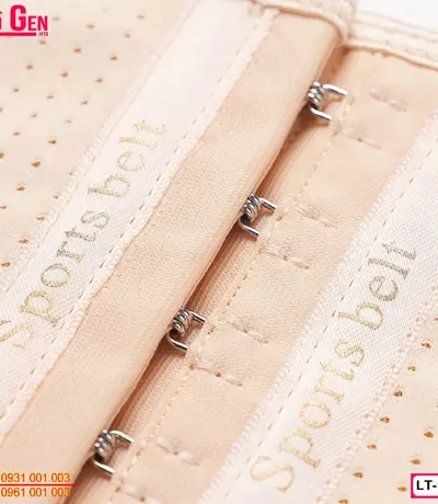 gen nịt bụng latex dạng thun 15 xương định hình