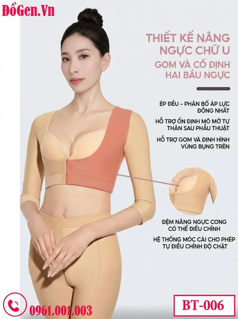 phụ nữ Việt mặc áo gen bắp tay sau phẫu thuật thẩm mỹ