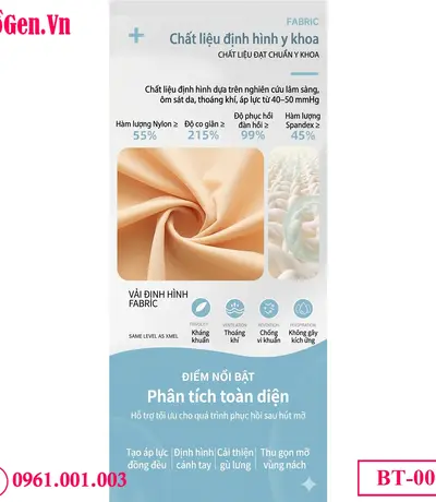 Gen Định Hình Bắp Tay, Lưng Nách Sau Hút Mỡ Cao Cấp | ĐồGen.Vn