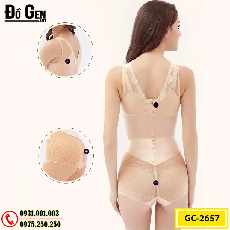 Đồ Lót Gen Định Hình Cao Cấp Cho Bạn Vóc Dáng Thon Gọn (Cod: GC-2657)