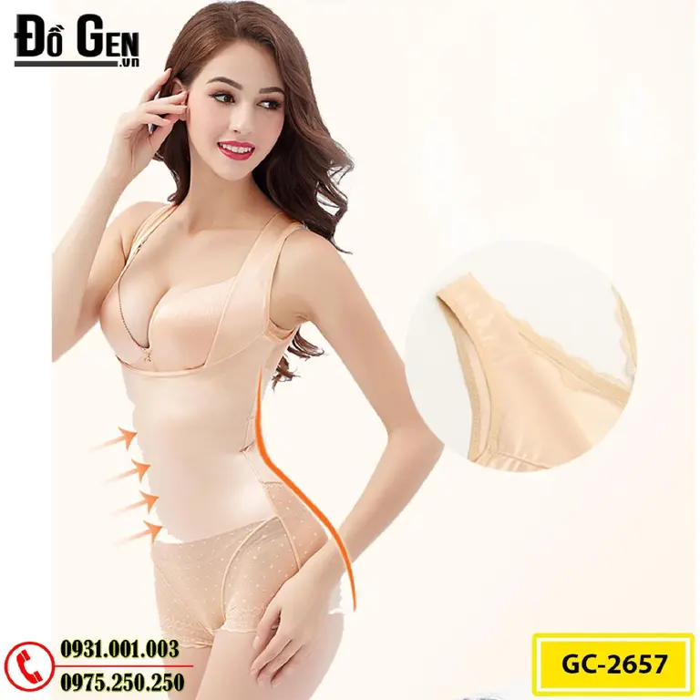 Đồ Lót Gen Định Hình Cao Cấp Cho Bạn Vóc Dáng Thon Gọn (Cod: GC-2657)