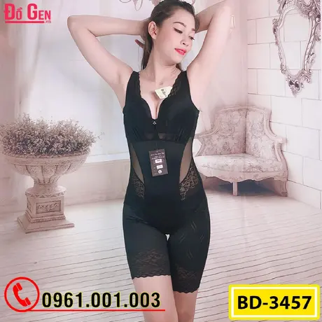 Bộ Đồ Lót Gen Định Hình - Gen Nịt Bụng Thu Gọn Vòng Eo (Cod: BD-3457)