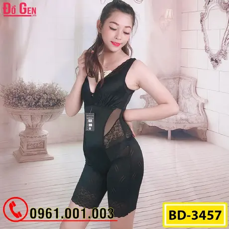 Bộ Đồ Lót Gen Định Hình - Gen Nịt Bụng Thu Gọn Vòng Eo (Cod: BD-3457)