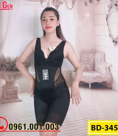 Bộ Đồ Lót Gen Định Hình - Gen Nịt Bụng Thu Gọn Vòng Eo (Cod: BD-3457)
