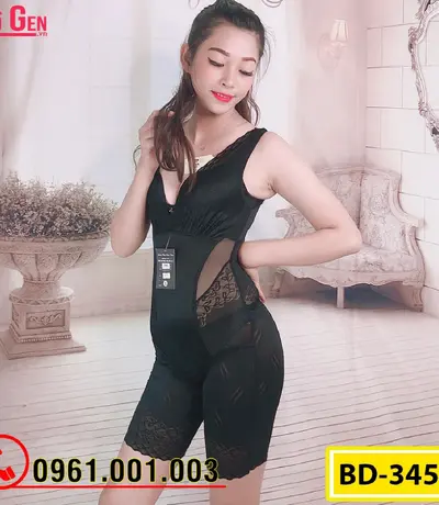 Bộ Đồ Lót Gen Định Hình - Gen Nịt Bụng Thu Gọn Vòng Eo (Cod: BD-3457)