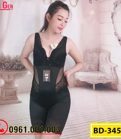 Bộ Đồ Lót Gen Định Hình - Gen Nịt Bụng Thu Gọn Vòng Eo (Cod: BD-3457)