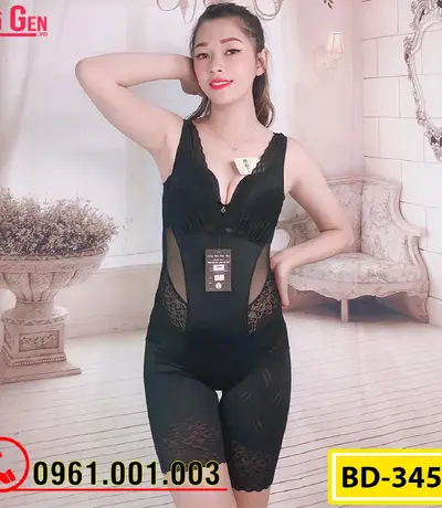 Bộ Đồ Lót Gen Định Hình - Gen Nịt Bụng Thu Gọn Vòng Eo (Cod: BD-3457)