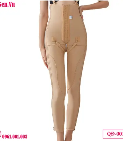 Quần Gen Nịt Bụng Đùi QĐ-001 - Định Hình Sau Hút Mỡ Chuẩn Y Khoa