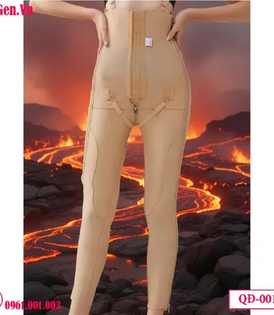 Quần Gen Nịt Bụng Đùi QĐ-001 - Định Hình Sau Hút Mỡ Chuẩn Y Khoa