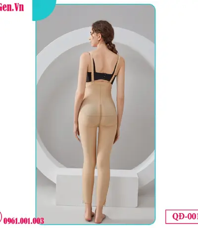 Quần Gen Nịt Bụng Đùi QĐ-001 - Định Hình Sau Hút Mỡ Chuẩn Y Khoa