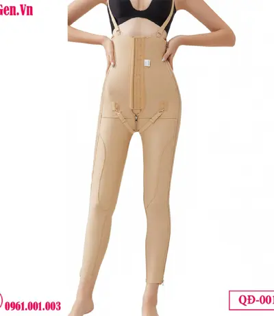 Quần Gen Nịt Bụng Đùi QĐ-001 - Định Hình Sau Hút Mỡ Chuẩn Y Khoa