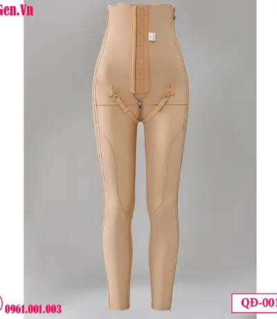 Quần Gen Nịt Bụng Đùi QĐ-001 - Định Hình Sau Hút Mỡ Chuẩn Y Khoa