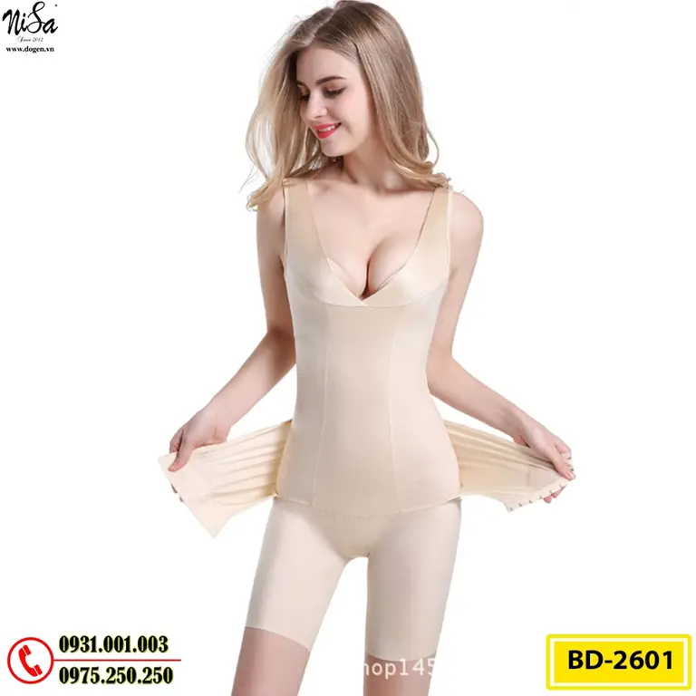 Bộ Đồ Gen Định Hình - Đồ Lót Định Hình Thu Gọn Vòng Eo (Cod: BD-2601)
