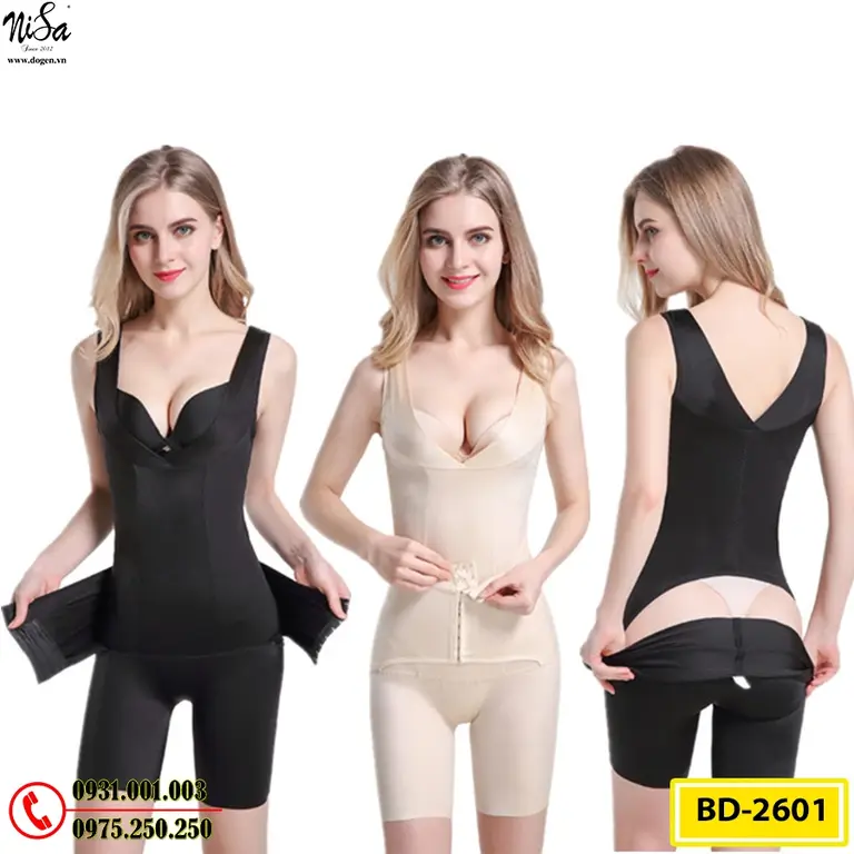 Bộ Đồ Gen Định Hình - Đồ Lót Định Hình Thu Gọn Vòng Eo (Cod: BD-2601)