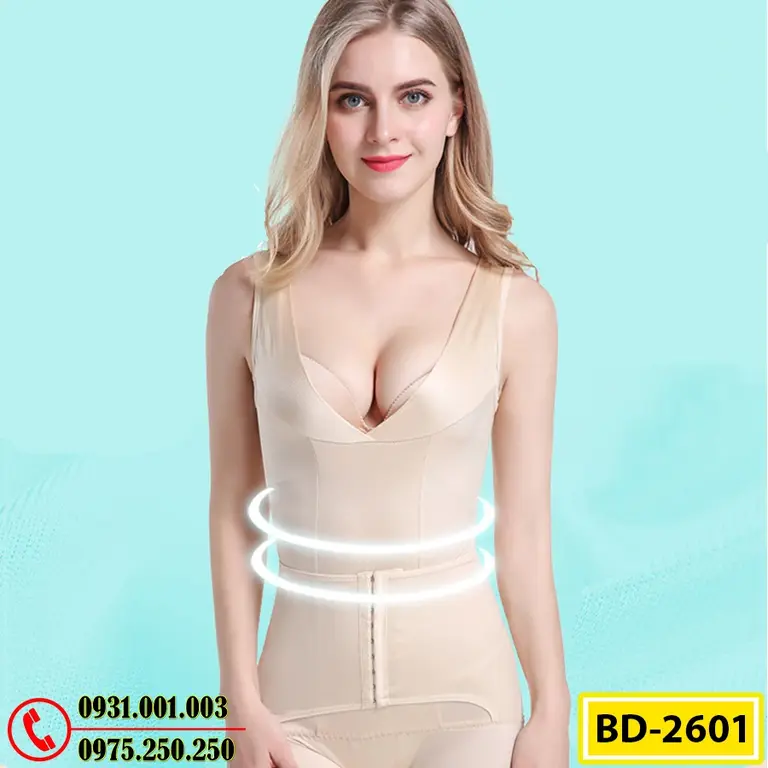 Bộ Đồ Gen Định Hình - Đồ Lót Định Hình Thu Gọn Vòng Eo (Cod: BD-2601)