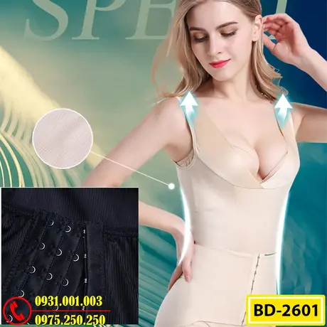 Bộ Đồ Gen Định Hình - Đồ Lót Định Hình Thu Gọn Vòng Eo (Cod: BD-2601)