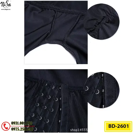 Bộ Đồ Gen Định Hình - Đồ Lót Định Hình Thu Gọn Vòng Eo (Cod: BD-2601)