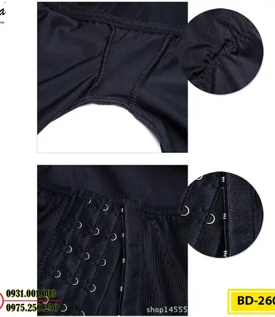 Bộ Đồ Gen Định Hình - Đồ Lót Định Hình Thu Gọn Vòng Eo (Cod: BD-2601)