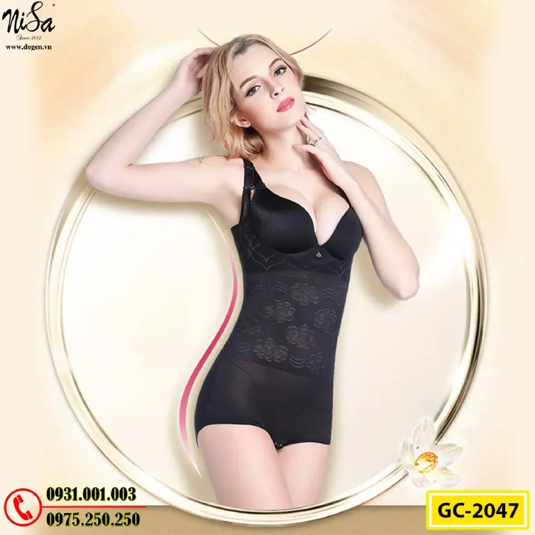 Quần Áo Gen Định Hình - Đồ Lót Định Hình Liền Thân Thu Nhỏ Bụng (Cod: GC-2047)