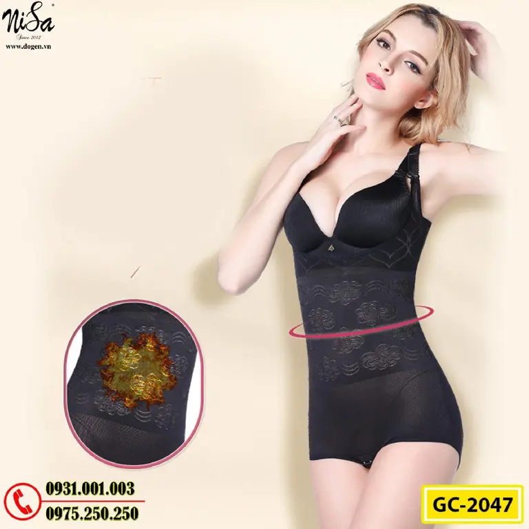 Quần Áo Gen Định Hình - Đồ Lót Định Hình Liền Thân Thu Nhỏ Bụng (Cod: GC-2047)