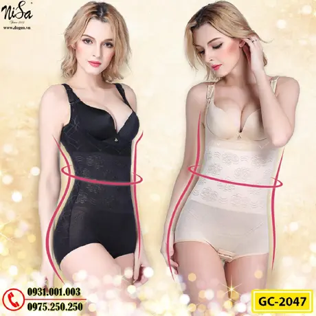 Quần Áo Gen Định Hình - Đồ Lót Định Hình Liền Thân Thu Nhỏ Bụng (Cod: GC-2047)