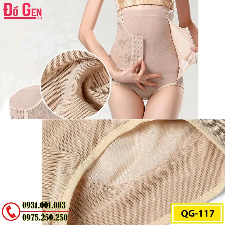 Quần Gen Lót Định Hình Cao Cấp Thon Bụng Nhỏ Eo (Cod: QG-117)