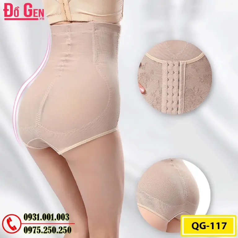 Quần Gen Lót Định Hình Cao Cấp Thon Bụng Nhỏ Eo (Cod: QG-117)