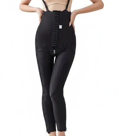 Quần Gen Nịt Bụng Đùi Sau Hút Mỡ QĐ-001 | Nén Mạnh - Giảm Sưng