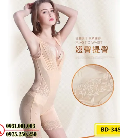 Quần Áo Gen Định Hình - Đồ Lót Định Hình Liền Thân Thu Nhỏ Bụng (Cod: BD-3457)