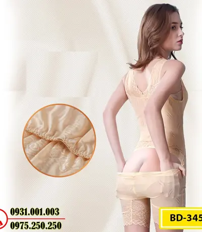 Quần Áo Gen Định Hình - Đồ Lót Định Hình Liền Thân Thu Nhỏ Bụng (Cod: BD-3457)