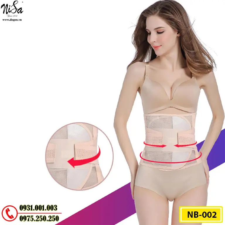Gen Nịt Bụng Định Hình Dành Cho Phụ Nữ Sau Sinh (Cod: NB-002)