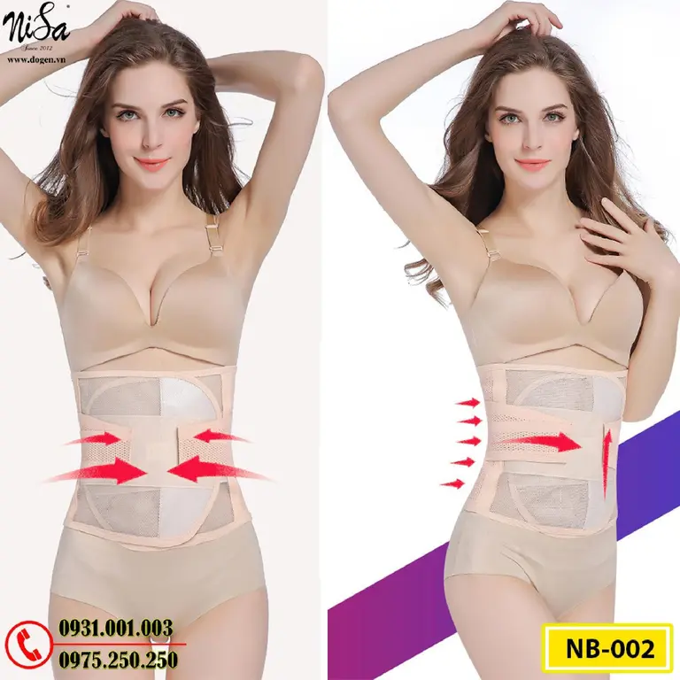 Gen Nịt Bụng Định Hình Dành Cho Phụ Nữ Sau Sinh (Cod: NB-002)