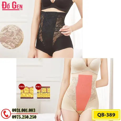 Quần Gen Lót Định Hình Chống Cuộn Cao Cấp Hỗ Trợ Giảm Cân (Cod: QB-389)