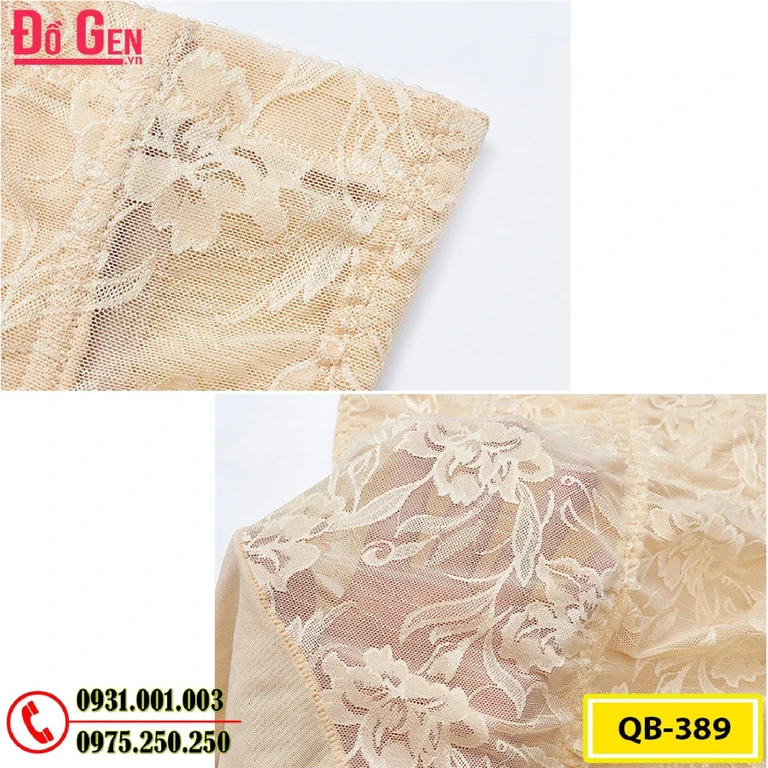 Quần Gen Lót Định Hình Chống Cuộn Cao Cấp Hỗ Trợ Giảm Cân (Cod: QB-389)