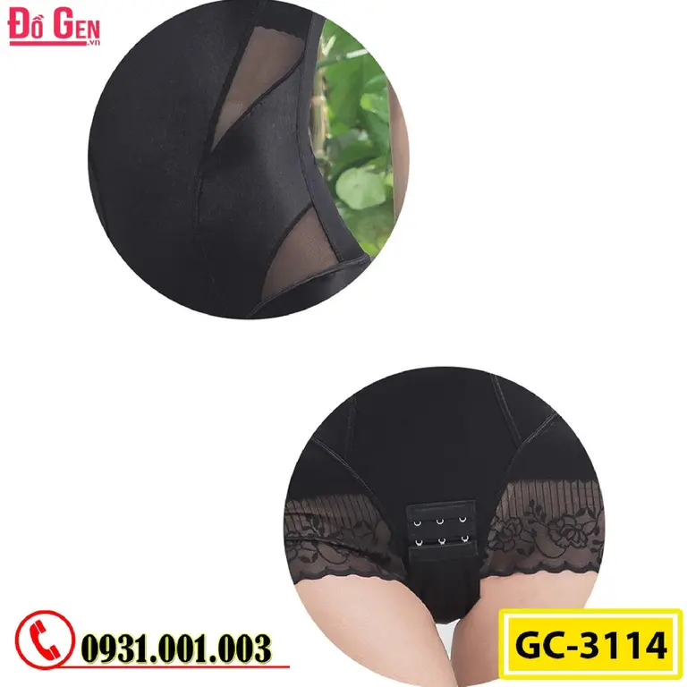 Bộ Đồ Gen Định Hình - Gen Nịt Bụng Dành Cho Người Thừa Cân Béo Phì (Cod: GC-3114)