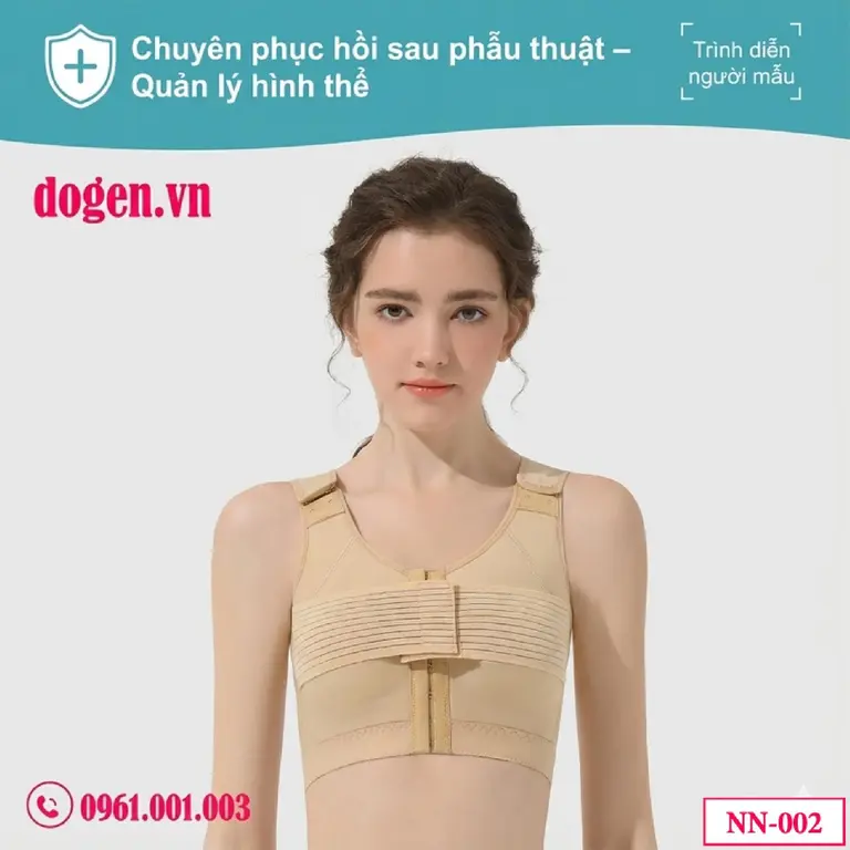 Áo Gen Định Hình Sau Phẫu Thuật Ngực NN-002 – Phục Hồi An Toàn, Giữ Dáng Chuẩn Y Khoa