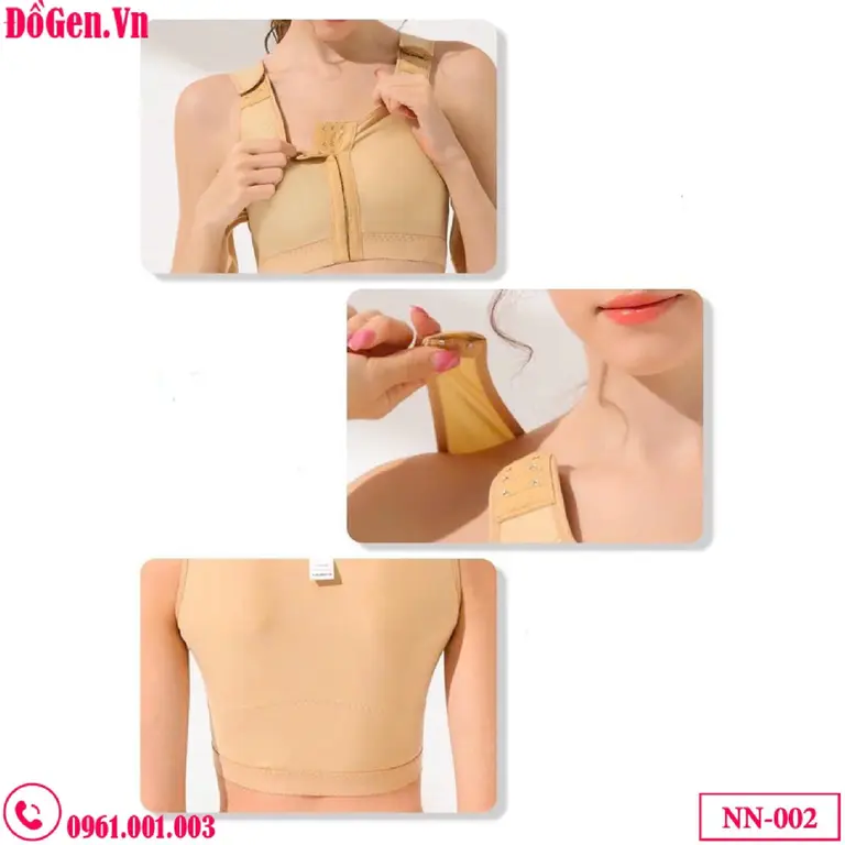 Áo Gen Định Hình Sau Phẫu Thuật Ngực NN-002 – Phục Hồi An Toàn, Giữ Dáng Chuẩn Y Khoa