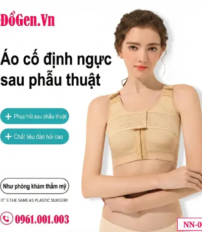 Áo Gen Định Hình Sau Phẫu Thuật Ngực NN-002 – Phục Hồi An Toàn, Giữ Dáng Chuẩn Y Khoa