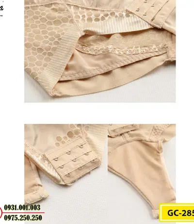 Bộ Đồ Lót Định Hình Bikini Liền Thân Thu Gọn Vòng Eo (Cod: GC-2854)